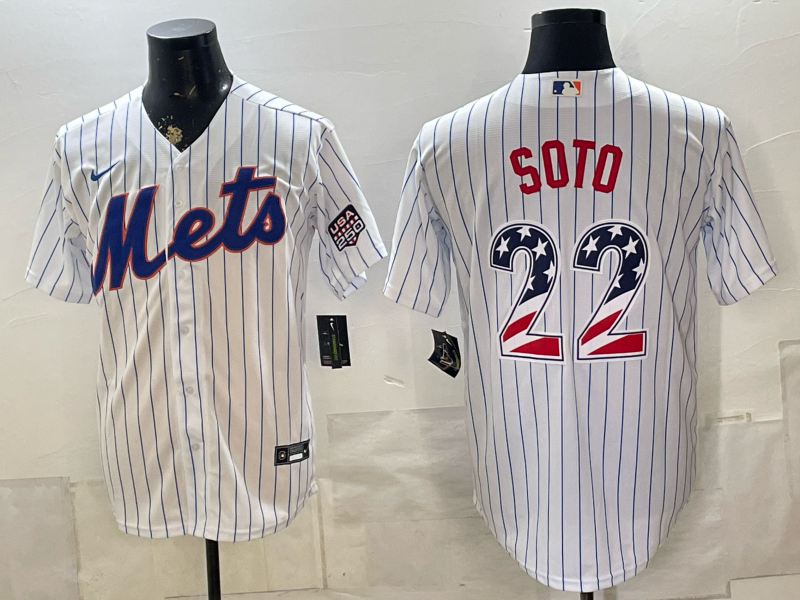 Men New York Mets #22 Soto white 2026 MLB Nike jersey 0715002->new york mets->MLB Jersey